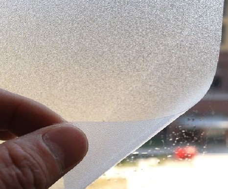 湘乡玻璃门外面粘广告用什么材料好？