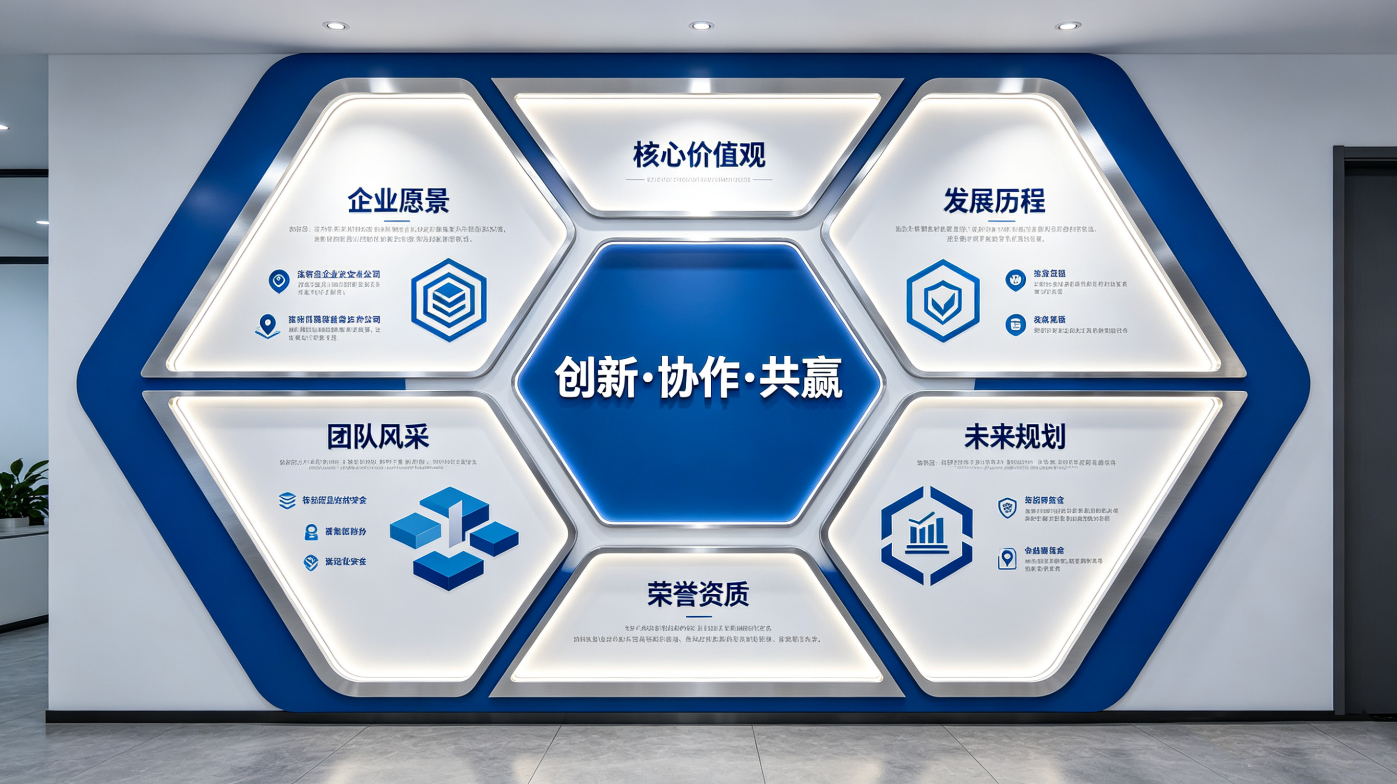 湘乡企业文化墙六边形避坑指南（新手常犯5个错误）